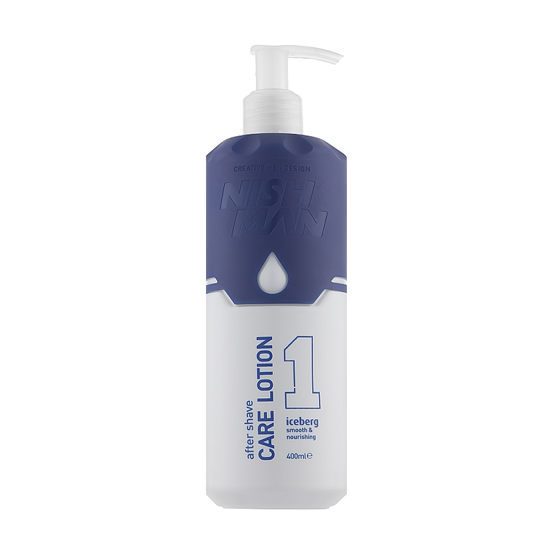 Чоловічий лосьйон після гоління Nishman No.1 Iceberg 2in1 After Shave Care Lotion, 400 мл